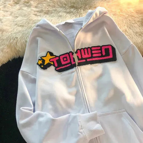 Damen Loose Flocking Cardigan - Bellarte Enchanté Damen Loose Flocking Cardigan